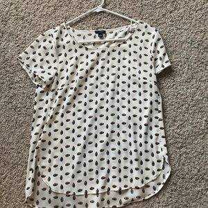 Ann Taylor Pineapple shirt